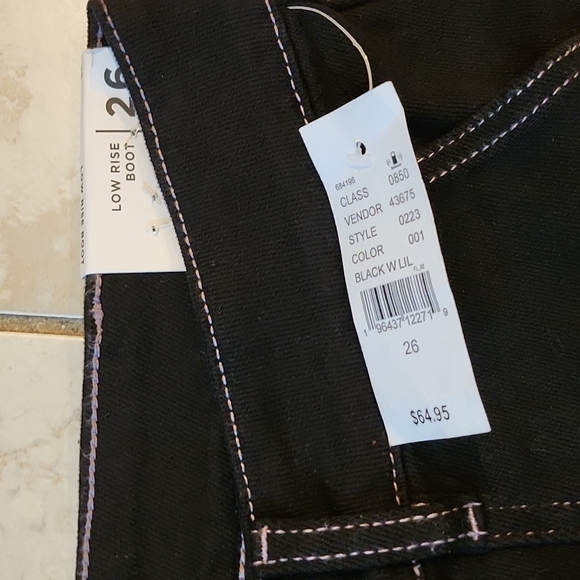NWT Low Rise Bootcut with Pockets - Picture 4 of 9